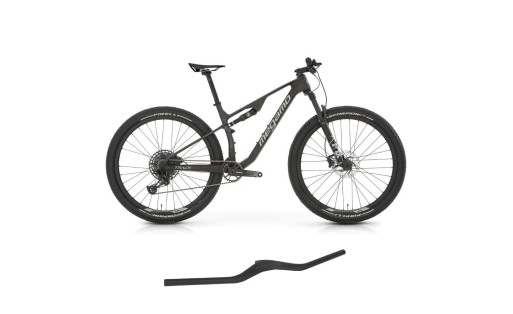 Megamo 29" Track R100 2024 Manillar Megamo integrado carbono