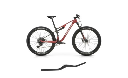 Megamo 29" Track R100 2024 Manillar Megamo integrado carbono